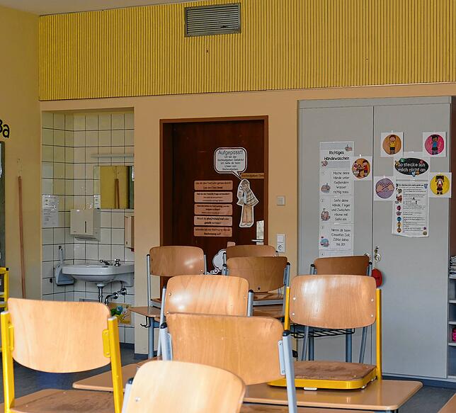 &bdquo;Richtiges Händewaschen&ldquo; war in der Grundschule zuletzt noch ein wichtiges Thema. Seit knapp drei Wochen ruht nun der Betrieb.