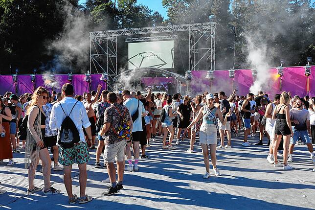 Bild 11: Gute-Zeit: Bilder von DJ Pretty Pink und Anja Schneider beim Festival in Konstanz