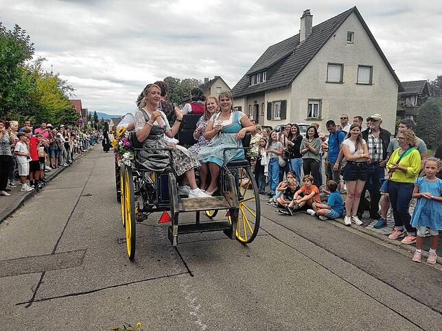Bild 8: Bilder vom Winzerfest in Erzingen