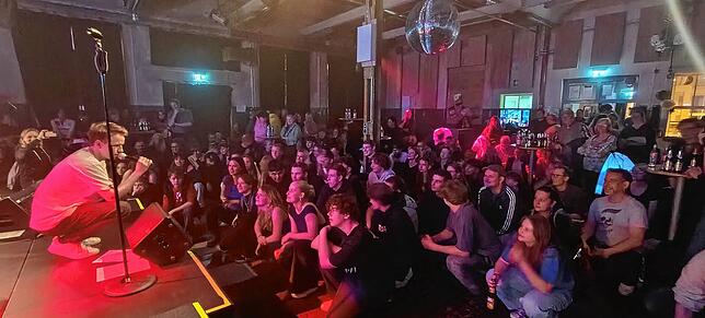 Bild 16: Viel zu hören gab es beim Schüler-Bandcontest in der Lauffenmühle