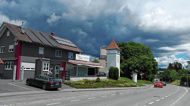 Sparzwang wegen Corona: Der Bau der geplanten Querungshilfe beim Café Stock in Kluftern wurde verschoben.