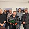 Der Vorstand des neuen Vereins &bdquo;Interessensgemeinschaft Pro Wehratalbahn&ldquo; (v.l.) Ralf Maltry, Johann Heimlich, Clemens ...