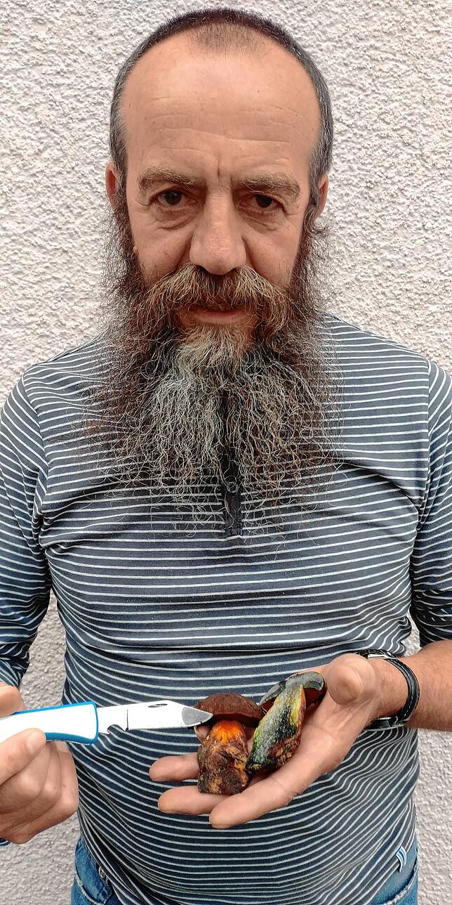 Edgar Riehle kennt sich mit Pilzen bestens aus. Seit über 40 Jahren ist er Pilzsachverständiger.