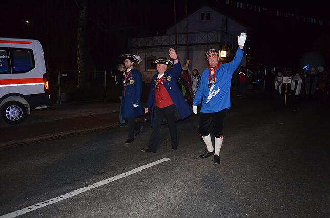 Bild 9: Bilder vom närrischen Nachtumzug in Eigeltingen