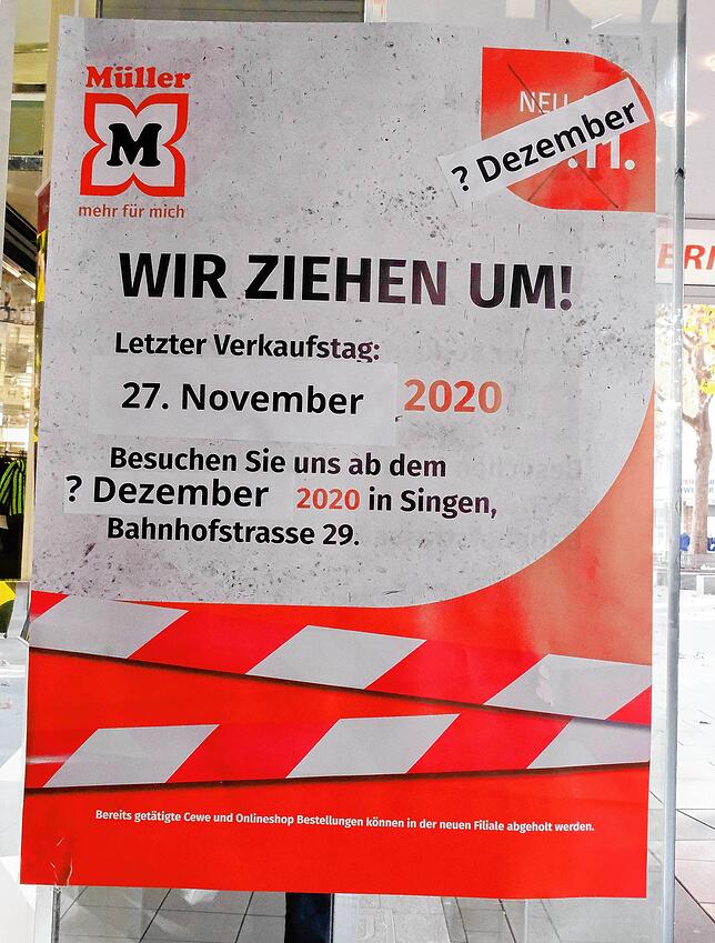 Die terminliche Unsicherheit der Eröffnung im Cano, die etwa dieses Müller-Plakat zeigt, hat nun ein Ende.