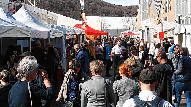 Die letzte Regiomesse vor Corona: Viele Besucher flanieren 2019 über das Messegelände.
