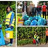 Im östlichen Landkreis haben am Freitag und Samstag zahlreiche Initiativen beim World Cleanup Day Müll gesammelt: Die Mitarbeiter von ...