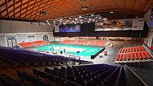 Im Herbst hatten sich die VfB-Volleyballer in der Messehalle A1 eingerichtet. (Archivbild)