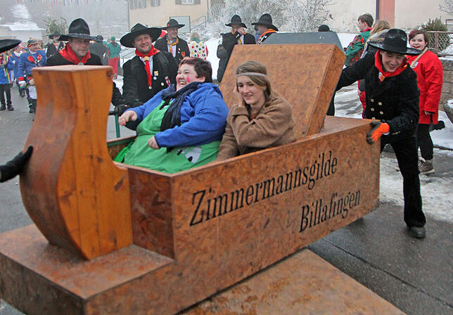 Bild 3: Was in Überlingen durch die Gassen schallt: Der Narrenmarsch in Bildern