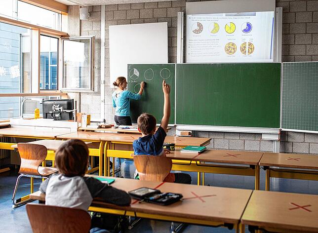 Bild 1: Die Schule beginnt am Montag fast wie gewohnt &ndash; kann das gut gehen? Willkommen im Versuchslabor Schule