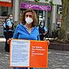 Die von der Polizei mit einem Großaufgebot bewachte &bdquo;Grundrechte&ldquo;-Demo im Mai war Anlass für die Gerichtsverhandlung, die ...