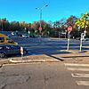 Blick auf die Kreuzung von Kirnacher Straße und Peterzeller Straße. Hier soll bald die Sanierung der Fahrbahndecke im Kreuzungsbereich ...