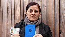 Schiare Ghazi Kret hofft, dass es für sie endlich eine legale Möglichkeit gibt, in den Irak zu reisen, um für ihre Kinder zu kämpfen.