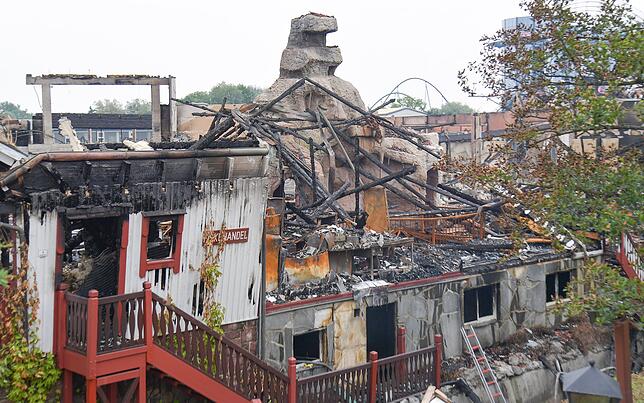 Nach dem Brand im Europa-Park