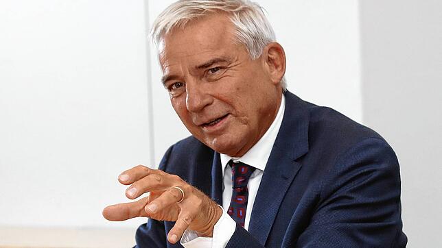 Baden-Württembergs Innenminister Thomas Strobl zu Besuch im SÜDKURIER-Medienhaus in Konstanz.