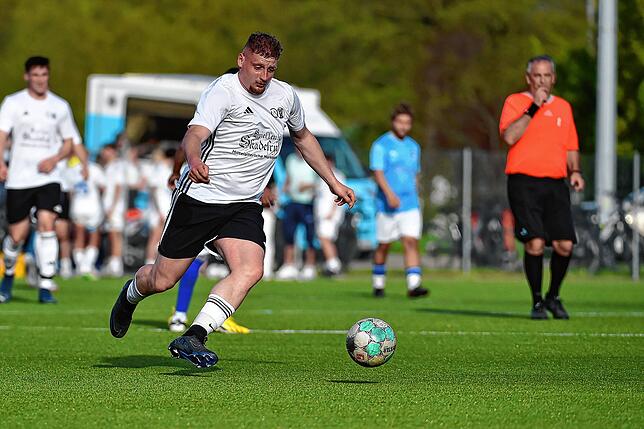 Torschütze: Die zwei Tore von Julian Dennis Ernst reichten nicht für einen Sieg gegen den SV Blau-Weiß Murg II im Derby.