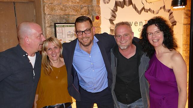Christian Köster (von links), Inna Dornheim-Kühn, Toni Begic, Roland Dillmann und Karin Zimmerer freuen sich schon auf die nächste ...