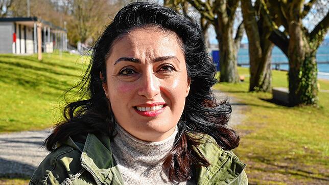 Sie hofft auch in diesem Jahr auf eine gute Badesaison: Strand- und Seebad-Pächterin, Derya Yildirim.