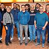Für die Unabhängige Bürgerliste treten (von links) an: Matthias Schaubel, Marcel Kähler, Karina Stengelin, Michael Roth, Hubertus ...