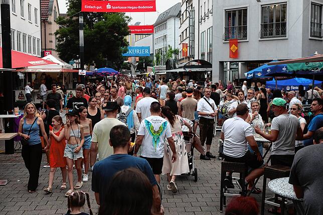 Bild 17: Das Singener Stadtfest war ein voller Erfolg – hier gibt es die Bilder vom Samstag