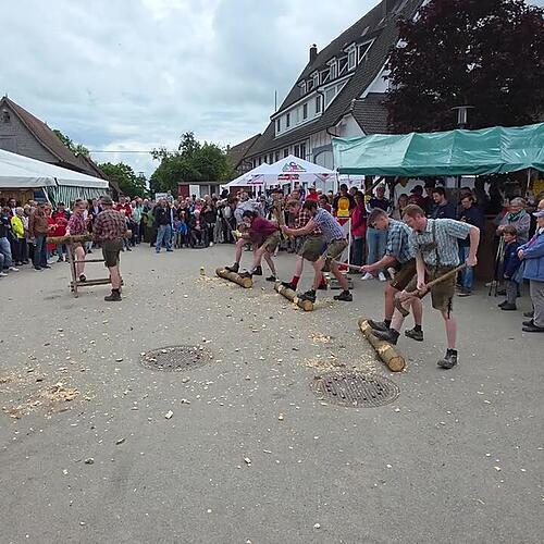 Holzkacker Aufführung der Landjugend Mönchweiler