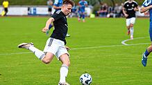 Gut angekommen: Marc Schäuble wechselte vom FC Wallbach zum SV 08 Laufenburg und erzielte im ersten Verbandsligaspiel gleich seinen ...