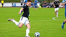 Gut angekommen: Marc Schäuble wechselte vom FC Wallbach zum SV 08 Laufenburg und erzielte im ersten Verbandsligaspiel gleich seinen ...