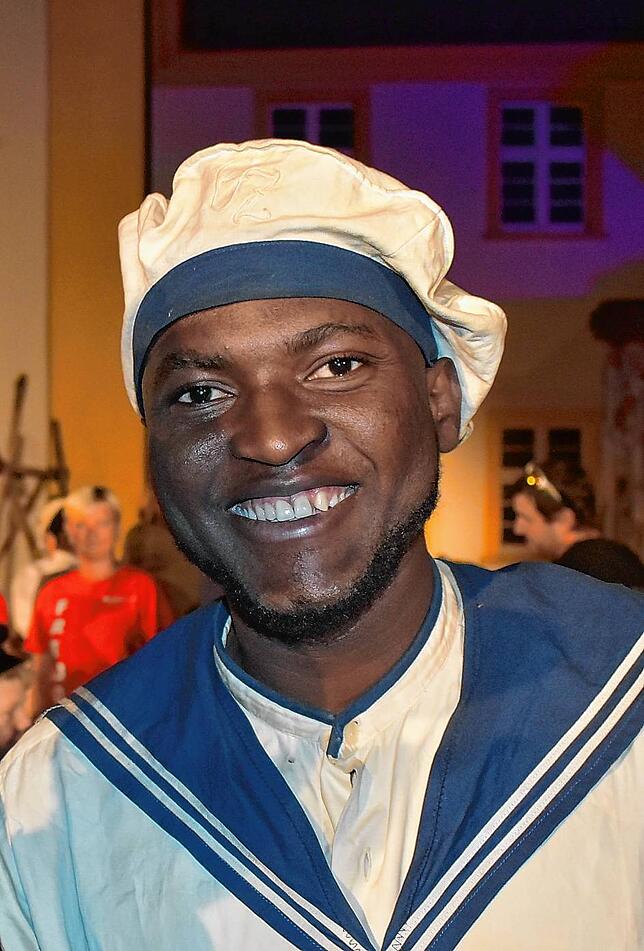 Der Nigerianer Joshua Grace lebt seit drei Jahren in Riedern.