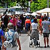 Volle Promenaden &ndash; wie hier in Überlingen &ndash; und Innenstädte gab es am Pfingstwochenende in vielen Städten Deutschlands zu sehen.