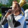 Voll in ihrem Element sind &bdquo;Brassmann&ldquo; die mit Frontman Ralf Schneckenburger an jedem ihrer Auftritte begeistern.