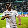 Kai Brünker, Stürmer des 1. FC Saarbrücken, bejubelt seinen Treffer zum 1:0 gegen Eintracht Frankfurt. Bild: imago