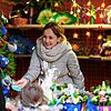 Liudmyla Shevchuk kommt aus der Ukraine. Nun betreibt sie einen Stand auf der Bodensee-Weihnacht.