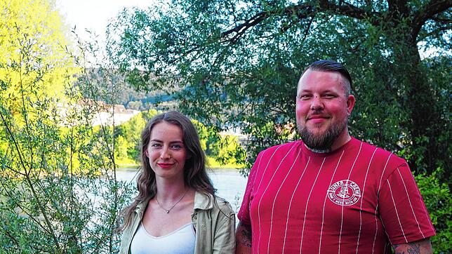 Philomena Kalt und Julian Besemann sind Teil des neuen Vorstands des Kreisverbands Waldshut von Die Linke und die Kandidaten für die ...