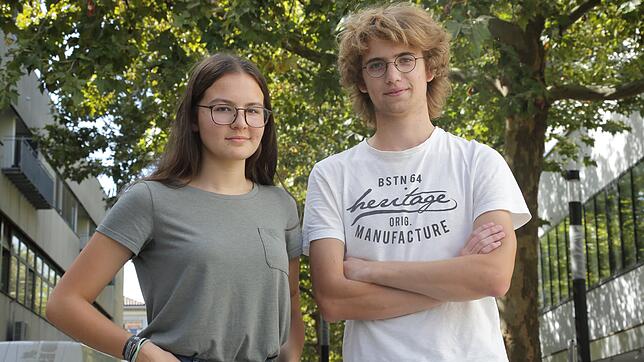 Zuversichtlich, etwas verändern zu können: Amina Trautmann und Benjamin Janke aus Singen freuen sich auf den größten Klima­streik, den ...