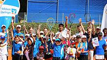 Viele Urkunden und strahlende Gesichter zum Abschluss des Überlingen Open Kids Day.