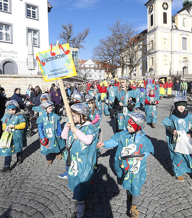 Bild 36: Bilder vom Kinderumzug in der Donaueschinger Innenstadt