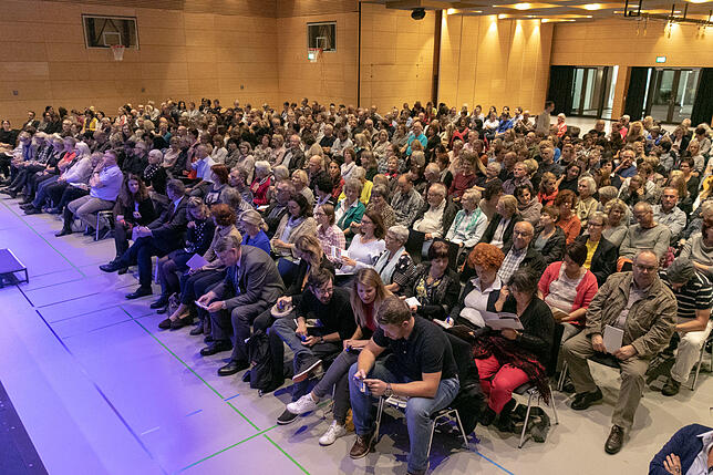Bild 6: Dani Nieth, Experte für Selbstmotivation, in Waldshut: Bilder des fünften SÜDKURIER-Wissensforums