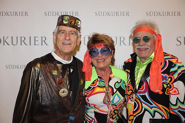 Bild 26: An der SÜDKURIER-Fotowand: Das sind die Gäste der Fernsehfasnacht (Teil 3)