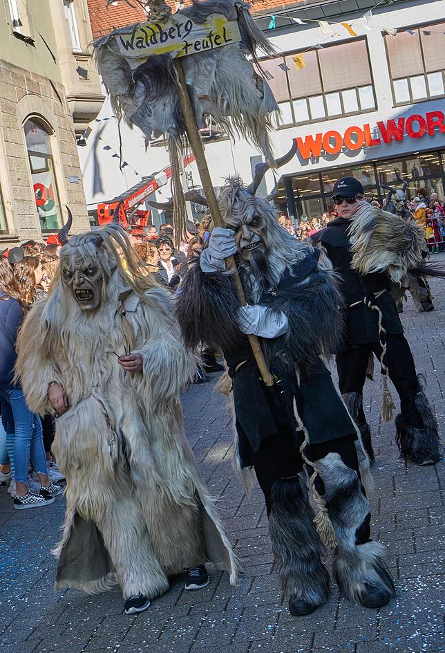 Bild 8: Bilder vom großen Umzug durch die Bad Säckinger Altstadt