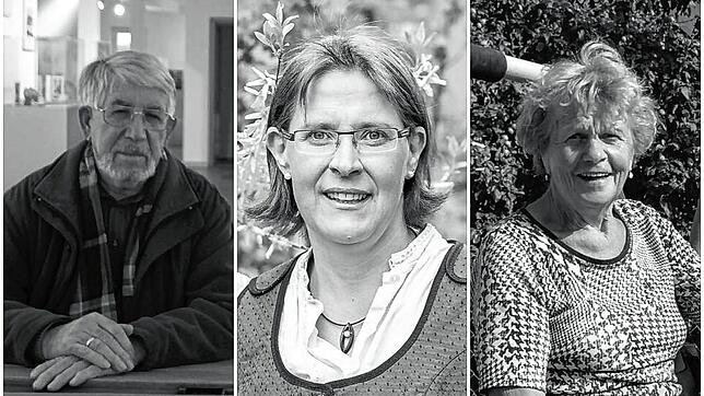 Sie sind 2023 von uns gegangen: Der Museumsgründer und Schulleiter Hermann Strohmaier aus Hohenfels, die langjährige Ortsvorsteherin von ...