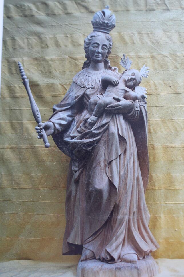 Diese Madonna mit Kind ist in der St. Remigius-Kirche in Bräunlingen zu bewundern.