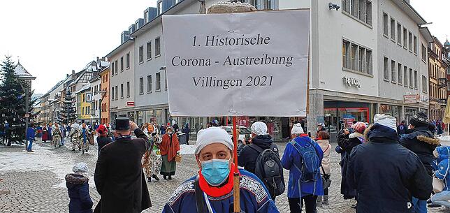 So sah das zur Fasnet in Villingen 2021 aus und so soll es sich nicht wiederholen.