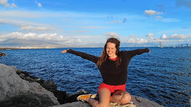 Alina Nitschke verbringt ein Jahr in Italien und arbeitet dort in einer sozialen Einrichtung. Bild: Nitschke