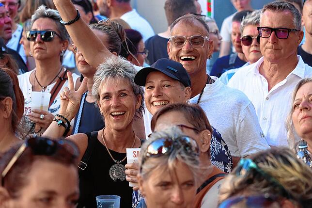 Bild 26: Samu Huber und sein grandioser Auftritt bei der Schlossplatz Meersburg Open Air