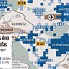 So sieht ein Auszug aus dem Breitbandatlas von Gottmadingen und Teilen von Hilzingen des Bundesministeriums für Digitales aus. Die ...