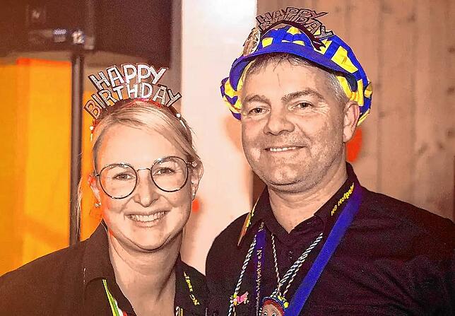 Carolin Wehner und ihr Vize Roland Huber sind mittlerweile schon ein eingespieltes Team.
