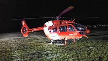 Mit einem ähnlichen Rettungshubschrauber, wie hier bei einem Einsatz aus dem Februar in Hilzingen, musste der 13-Jährige abtransportiert ...