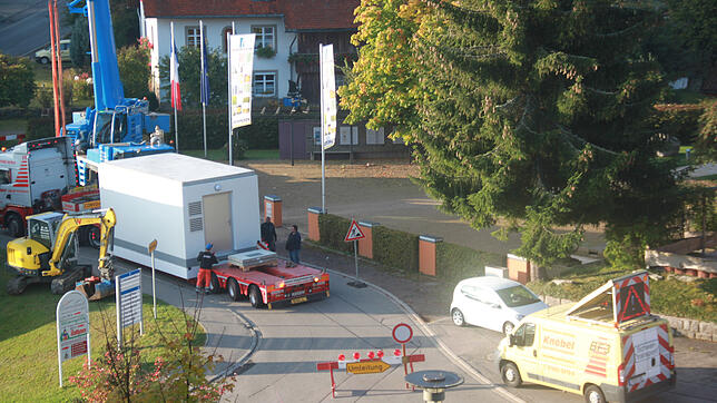 Die POP-Gebäude werden, wie zum Beispiel in Grafenhausen (Foto) fertig angeliefert. Das Bernauer Gebäude soll, wie die meisten dieser ...