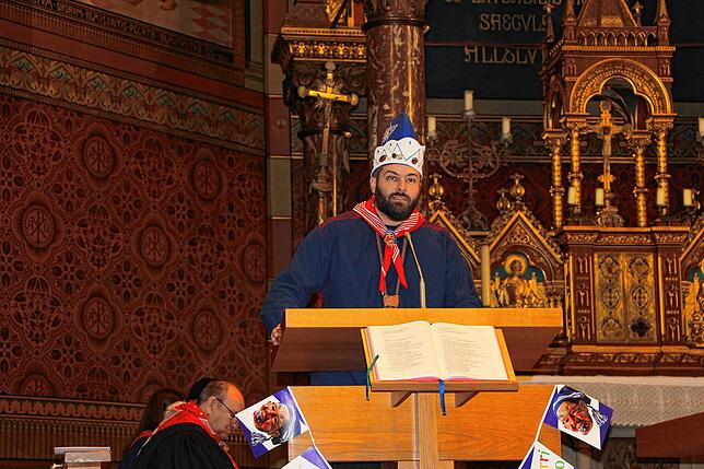 Bild 13: Ökumenische Narrenmesse in St. Peter & Paul Bonndorf