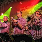 Die Froschenkapelle war schon mal beim Bierfest in Göggingen zu Gast.